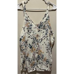 Maurice’s Floral Print Women's Tank Top‎ Size 2
